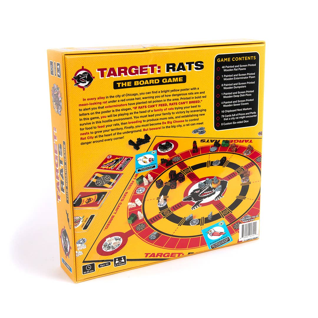 Chicago Target Rats Sign Target: Rats The Board Game | RR#1 CHICAGO